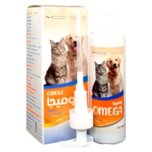 اوميجا | مكمل غذائي للقطط والكلاب | زيت السمك وفيتامين اد3ه