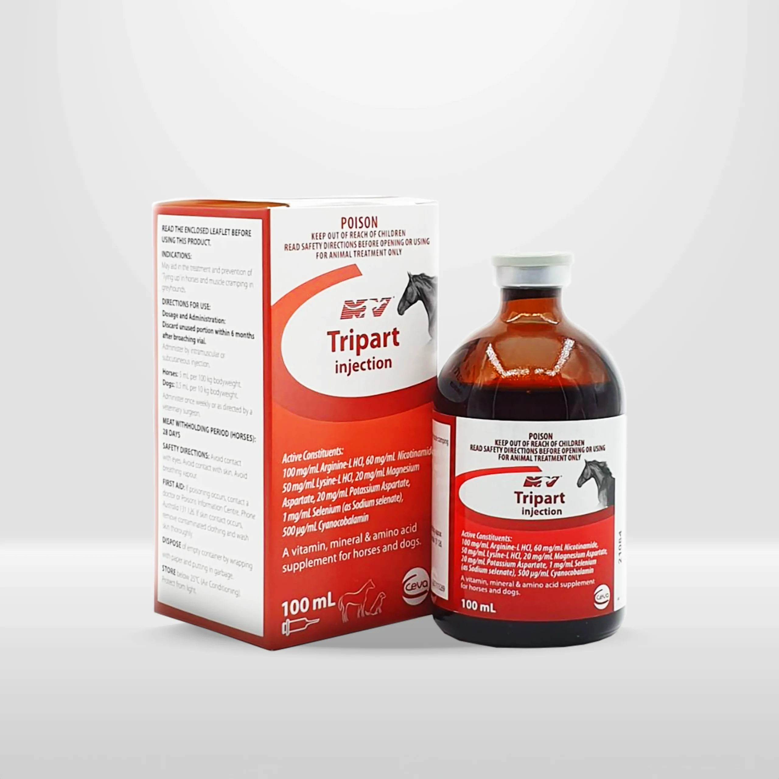 تراي بارت تراي بارت|مكمل غذائي لتحسين الاداء العضلي ومنع التشنجات | للخيول