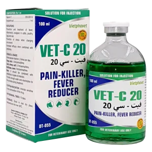 فيت- سي 20 | فيتامين سي | مسكن وخافض للحراره | للحيوانات