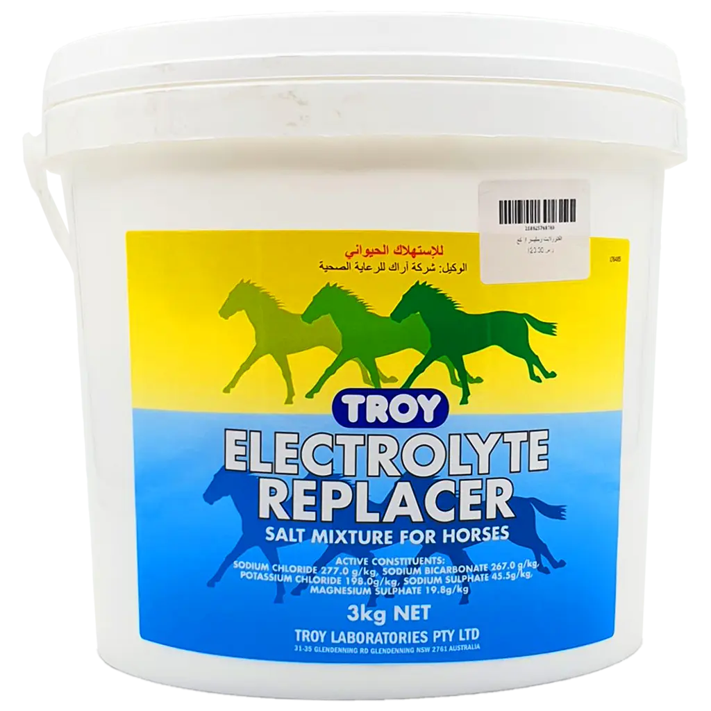 إليكترولايت ريبليسر إليكترولايت ريبليسر| الصوديوم+البوتاسيوم+المغنيسيوم | للخيول