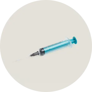 السرنجات والمستلزمات