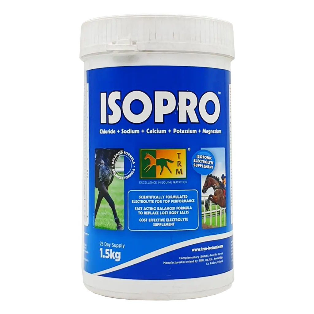 ایزو برو ایزو برو | مسحوق الكترولايت بيطري | يعوض فقدان الاملاح للخيل