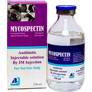 ميكوسبكتين | لينكومايسين وسبكتينومايسين | مضاد حيوي للحيوانات