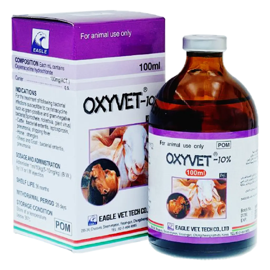 اوكسي فيت 10 اوكسي فيت 10 | اوكسي تتراسيكلين | مضاد حيوي للحيوانات