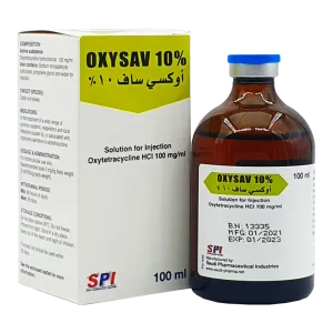 اوكسي ساف 10| أوكسي تتراسكلين | مضاد حيوي |للابقار والاغنام