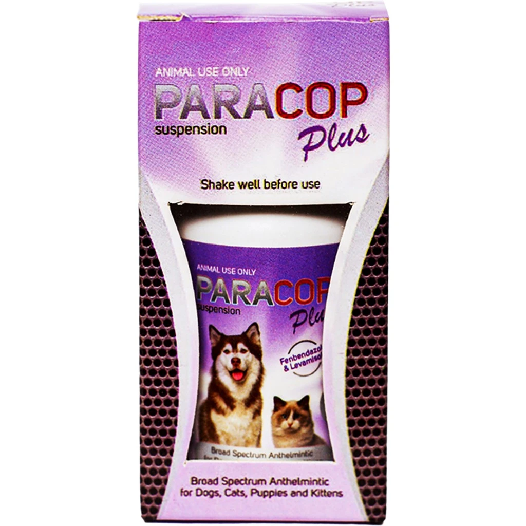 باراكوب باراكوب | فينبيندازول وليفاميزول | علاج ديدان القطط والكلاب