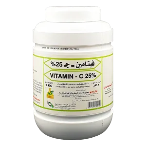 فيتا سي 25% بودرة | فيتامين سي للغنم